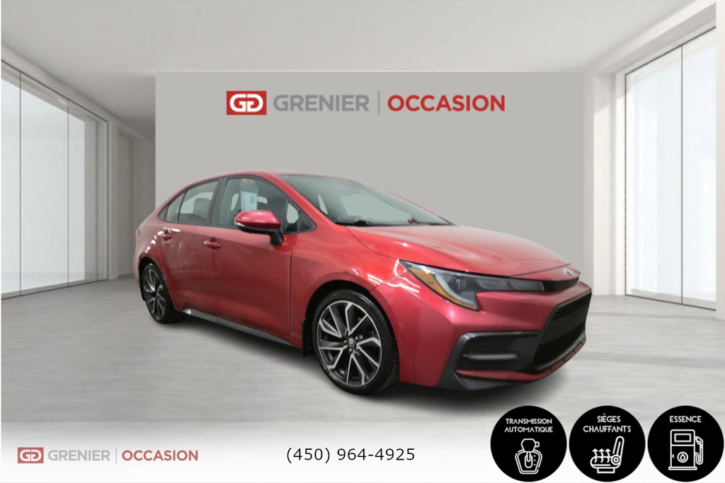 Toyota Corolla SE Toit Ouvrant 2020 à Terrebonne, Québec - 1 - w1024h768px