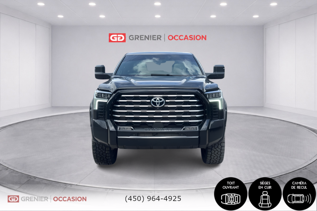 2023 Toyota Tundra Capstone Hybrid Bas Kilométrage in Terrebonne, Quebec - 6 - w1024h768px