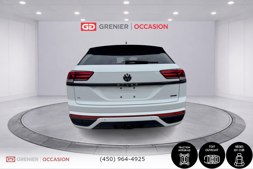2022 Volkswagen Atlas Cross Sport Highline Cuir Toit Panoramique Mag Noir in Terrebonne, Quebec - 3 - w1024h768px
