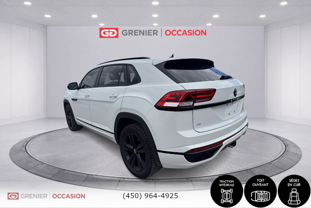 2022 Volkswagen Atlas Cross Sport Highline Cuir Toit Panoramique Mag Noir in Terrebonne, Quebec - 4 - w1024h768px