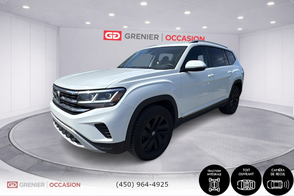 2021 Volkswagen Atlas Highline Cuir Toit Panoramique in Terrebonne, Quebec - 5 - w1024h768px