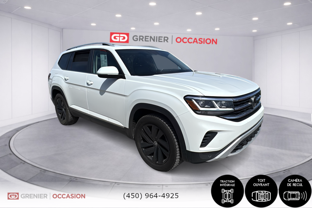 2021 Volkswagen Atlas Highline Cuir Toit Panoramique in Terrebonne, Quebec - 1 - w1024h768px