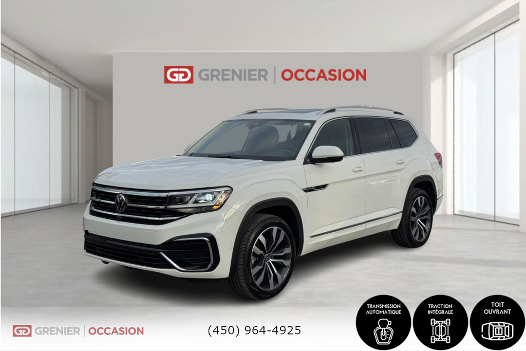 Volkswagen Atlas Execline Cuir Toit panoramique Bas Kilométrage 2023 à Terrebonne, Québec - 3 - w1024h768px