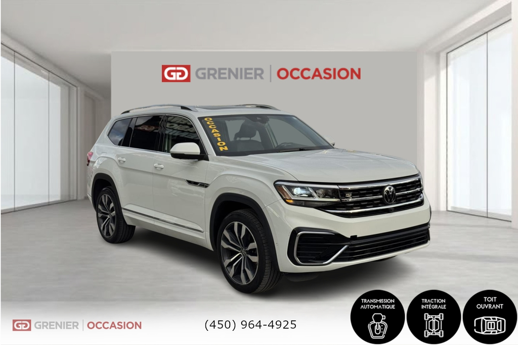 Volkswagen Atlas Execline Cuir Toit panoramique Bas Kilométrage 2023 à Terrebonne, Québec - 1 - w1024h768px