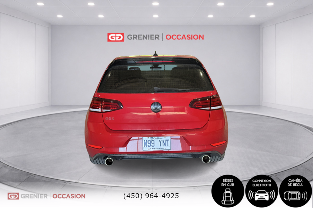 Volkswagen Golf GTI Autobahn Fender Toit Panoramique Bas Kilométrage 2021 à Terrebonne, Québec - 3 - w1024h768px
