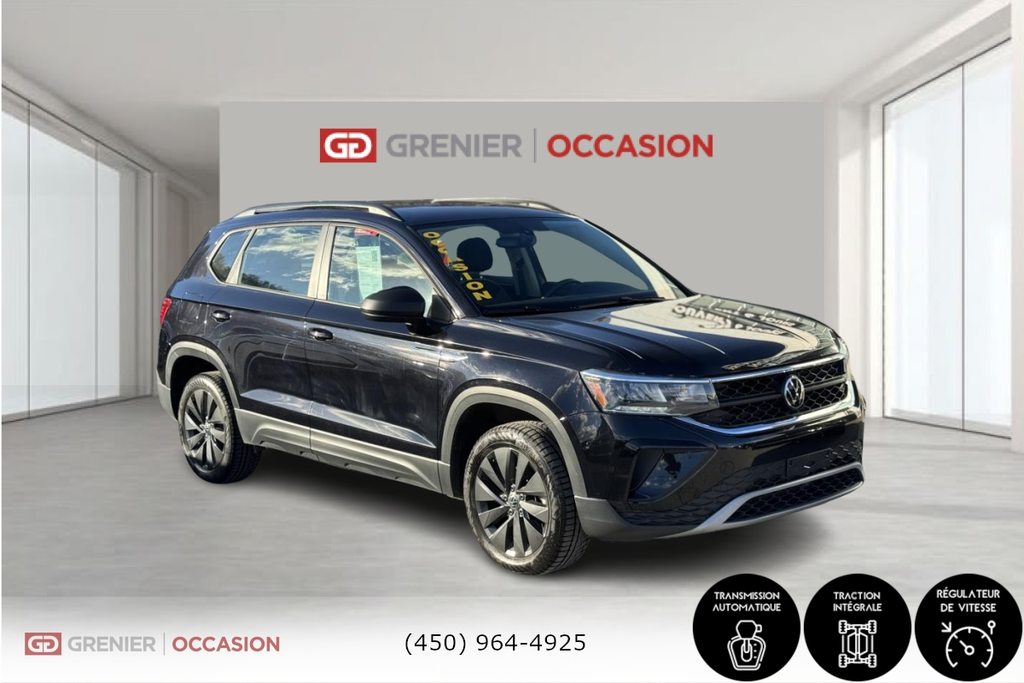 Volkswagen Taos Trendline Cam.Rec Sieg.Chauff Mag Air.Clim 2024 à Terrebonne, Québec - 1 - w1024h768px