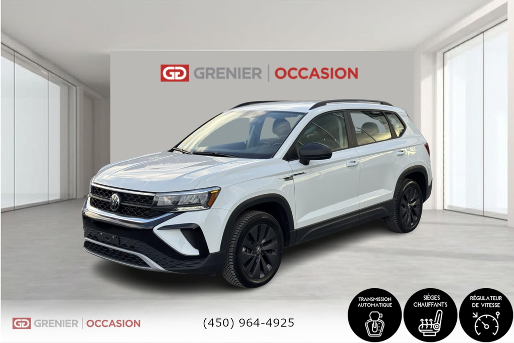 Volkswagen Taos Trendline  Cam.Rec Sieg.Chauff Mag Air.Clim 2024 à Terrebonne, Québec - 3 - w1024h768px