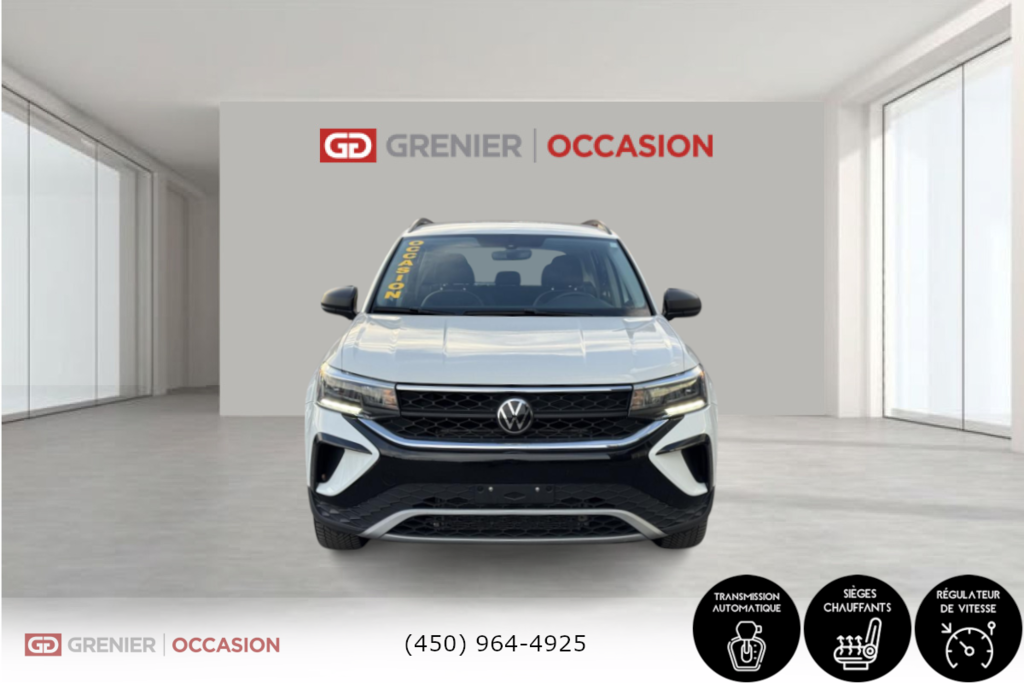 Volkswagen Taos Trendline  Cam.Rec Sieg.Chauff Mag Air.Clim 2024 à Terrebonne, Québec - 2 - w1024h768px