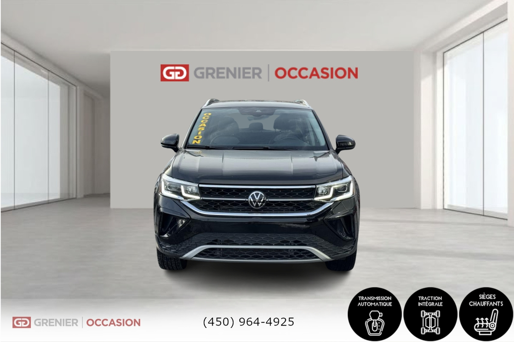Volkswagen Taos Highline Black Package Bas Kilométrage AWD 2024 à Terrebonne, Québec - 2 - w1024h768px