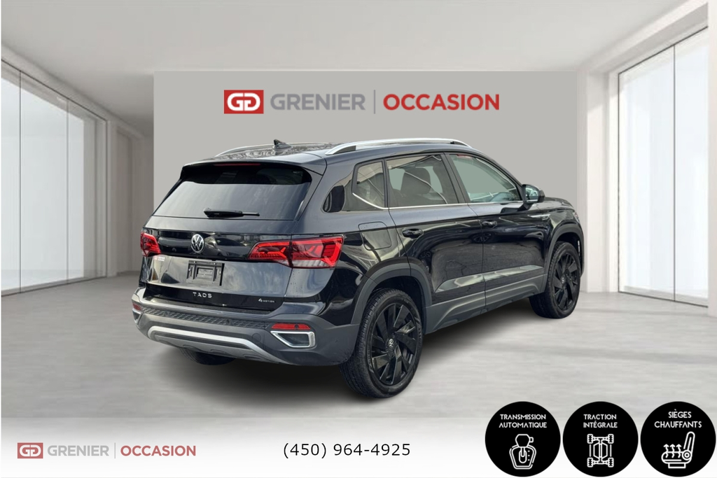 Volkswagen Taos Highline Black Package Bas Kilométrage AWD 2024 à Terrebonne, Québec - 6 - w1024h768px
