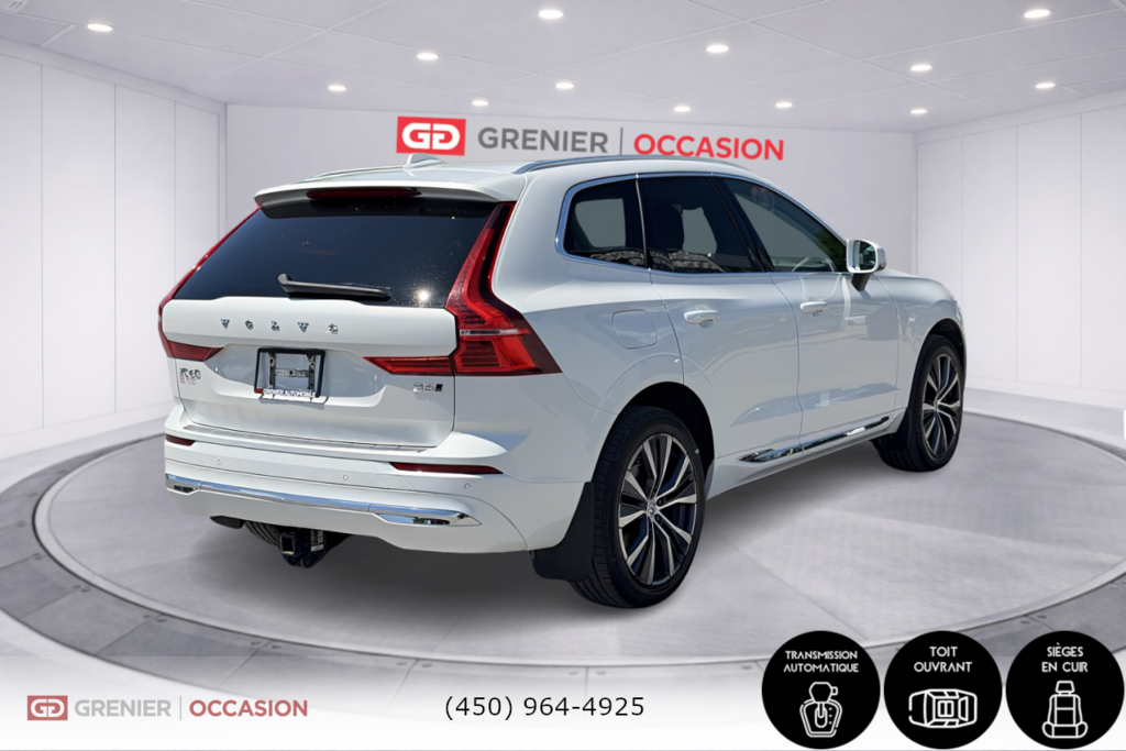Volvo XC60 Inscription B6 Cuir Toit Panoramique 2022 à Terrebonne, Québec - 6 - w1024h768px