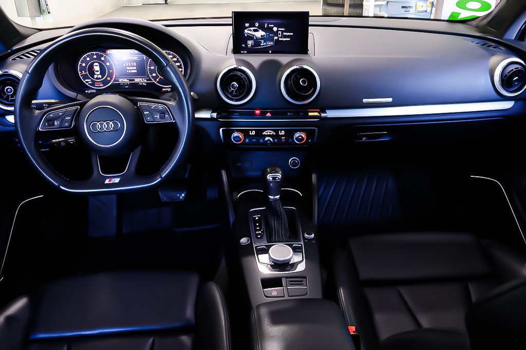 Audi A3 TECHNIK S-LINE + 2.0 TFSI QUATTRO + TOIT OUVRANT 2018 à Terrebonne, Québec - 14 - w1024h768px