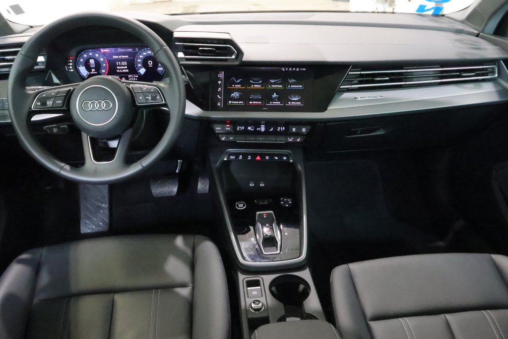 2026 Audi A3 SEDAN KOMFORT + AWD + TOIT OUVRANT in Terrebonne, Quebec - 14 - w1024h768px