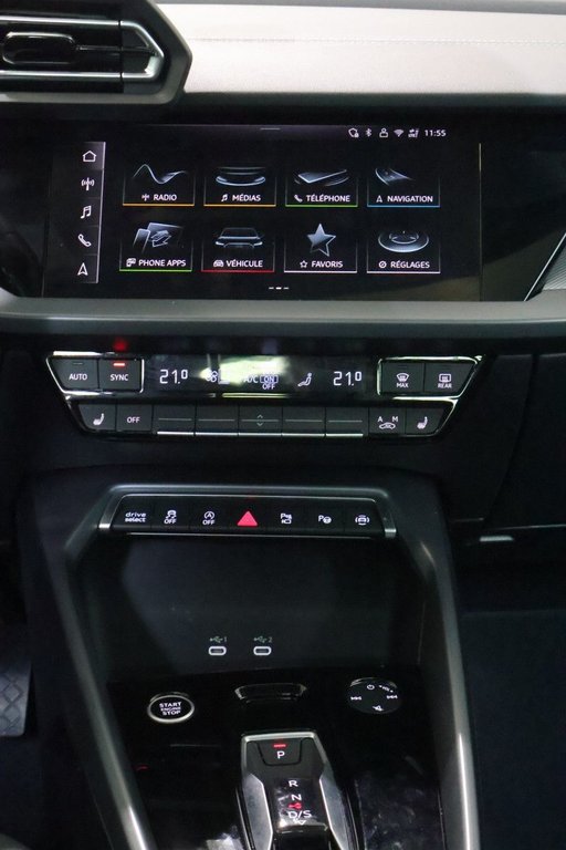 2026 Audi A3 SEDAN KOMFORT + AWD + TOIT OUVRANT in Terrebonne, Quebec - 21 - w1024h768px