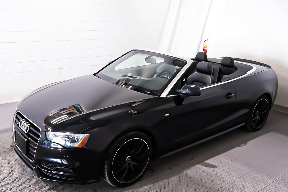 Audi A5 TECHNIK + S-LINE + CONVERTIBLE + CUIR 2017 à Terrebonne, Québec - 6 - w1024h768px