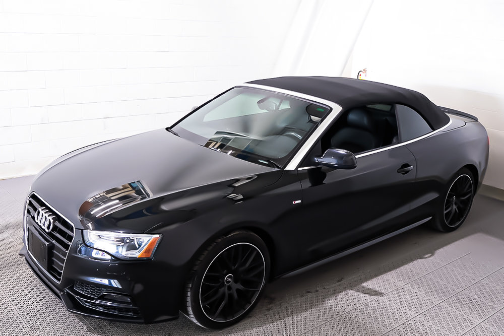 Audi A5 TECHNIK + S-LINE + CONVERTIBLE + CUIR 2017 à Terrebonne, Québec - 7 - w1024h768px