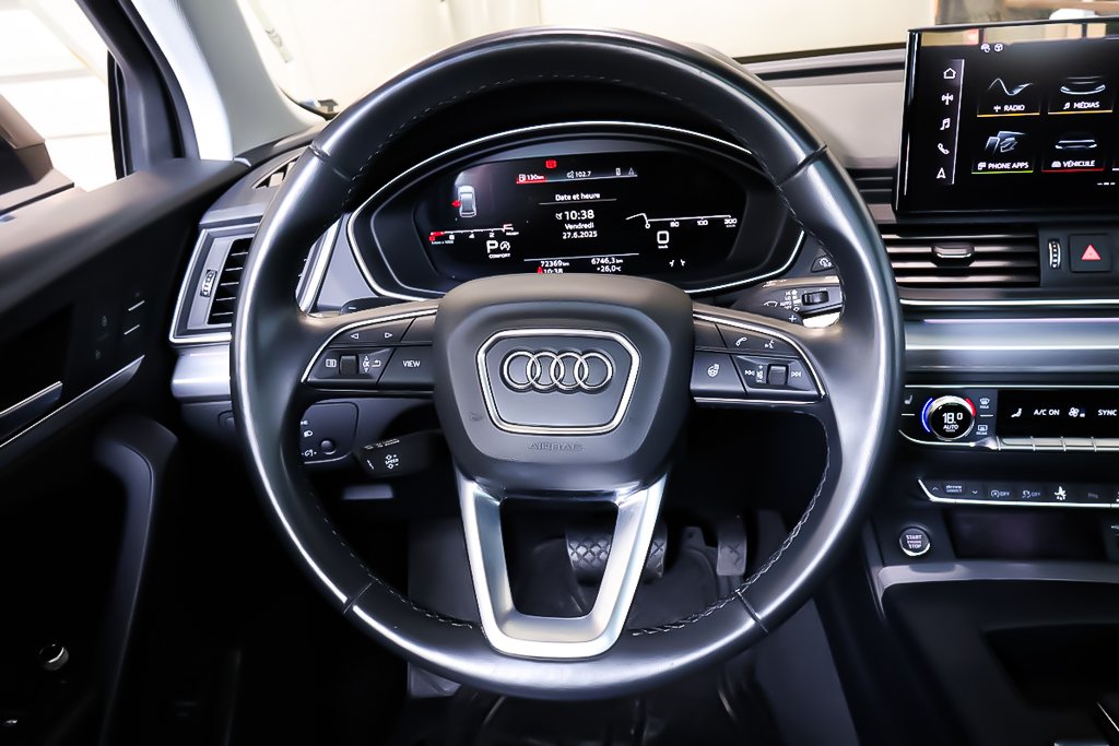 Audi Q5 PROGRESSIV + AWD + TOIT OUVRANT PANO 2022 à Terrebonne, Québec - 15 - w1024h768px