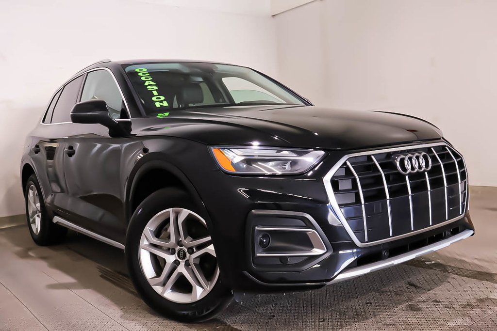 Audi Q5 KOMFORT + AWD + CUIR + CARPLAY 2023 à Terrebonne, Québec - 1 - w1024h768px