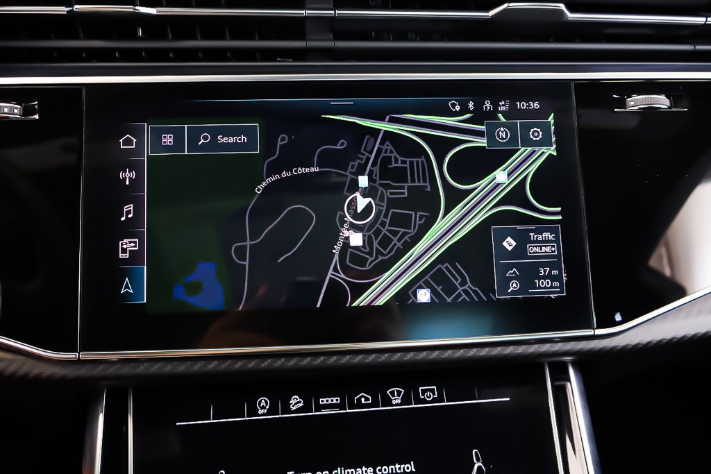 Audi RSQ8 AWD + TOIT OUVRANT PANO + CAMERA 360 + CUIR + GPS 2022 à Terrebonne, Québec - 25 - w1024h768px