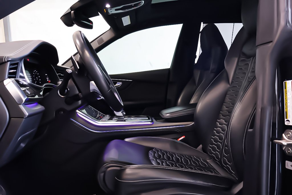 Audi RSQ8 AWD + TOIT OUVRANT PANO + CAMERA 360 + CUIR + GPS 2023 à Terrebonne, Québec - 9 - w1024h768px