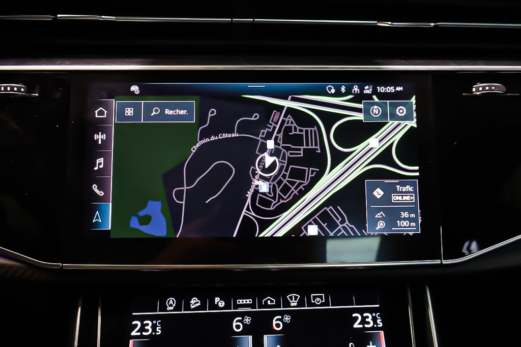 Audi RSQ8 AWD + TOIT OUVRANT PANO + CAMERA 360 + CUIR + GPS 2023 à Terrebonne, Québec - 23 - w1024h768px