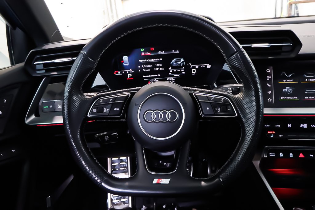2023 Audi S3 TECHNIK + AWD + TOIT OUVRANT in Terrebonne, Quebec - 15 - w1024h768px