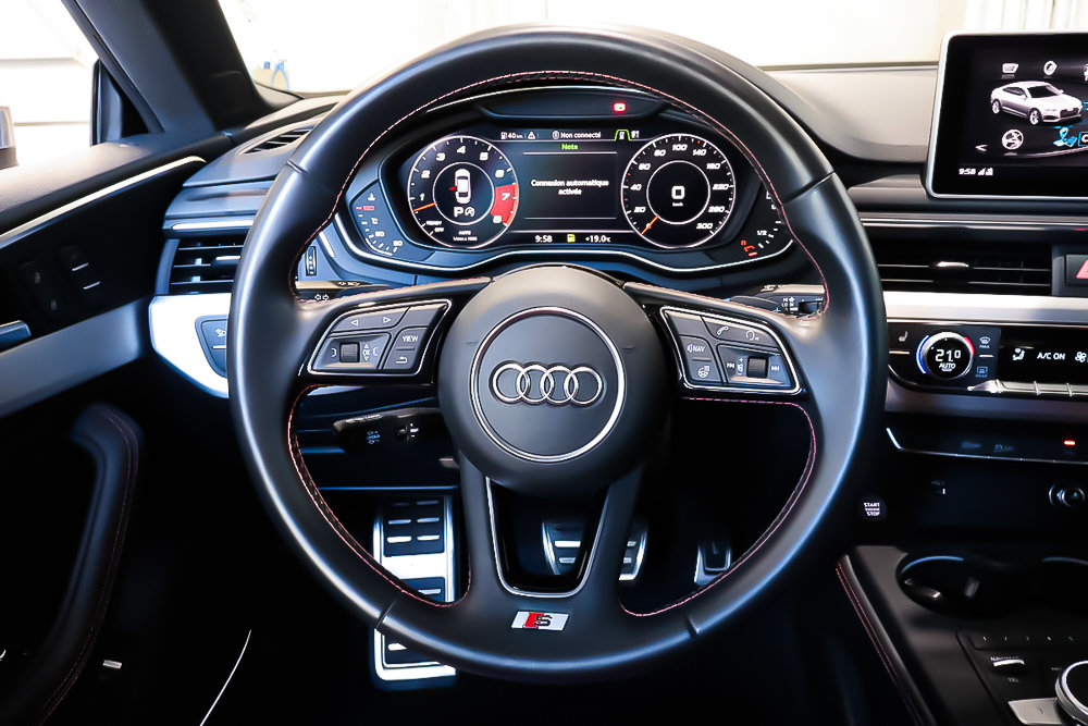 2019 Audi S5 TECHNIK + PRESTIGE + CUIR + TOIT OUVRANT in Terrebonne, Quebec - 15 - w1024h768px