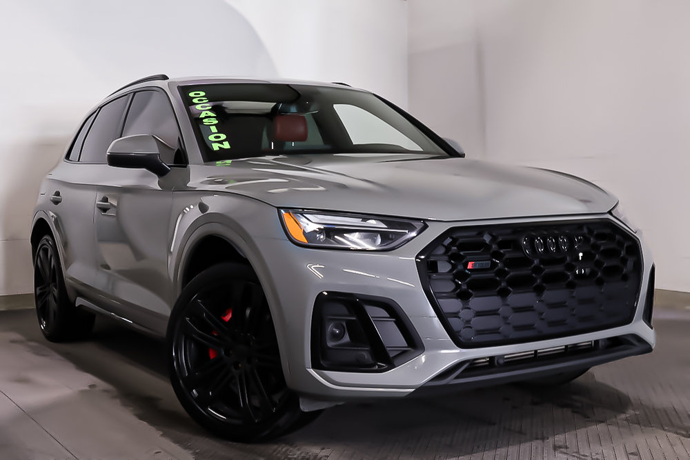 2022 Audi SQ5 PROGRESSIV + AWD + TOIT PANO + CUIR in Terrebonne, Quebec - 1 - w1024h768px