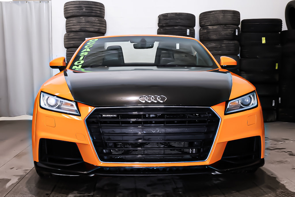 2016 Audi TT 2.0T + CABRIOLET + AWD + CUIR + GPS in Terrebonne, Quebec - 2 - w1024h768px