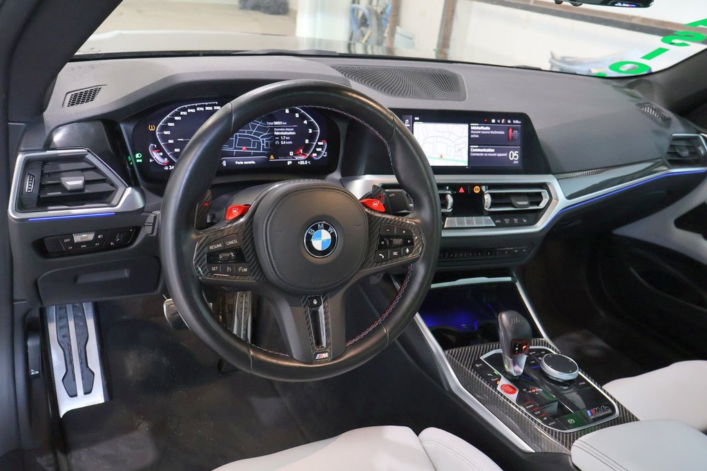 2022 BMW M4 COMPETITION M xDRIVE + CUIR + CARPLAY in Terrebonne, Quebec - 9 - w1024h768px