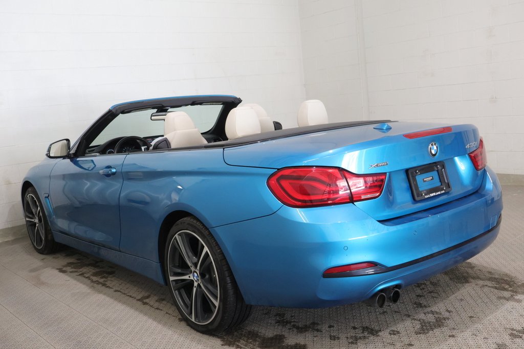 2018 BMW Série 4 430i xDRIVE + AWD + CABRIOLET TOIT RIGIDE in Terrebonne, Quebec - 7 - w1024h768px