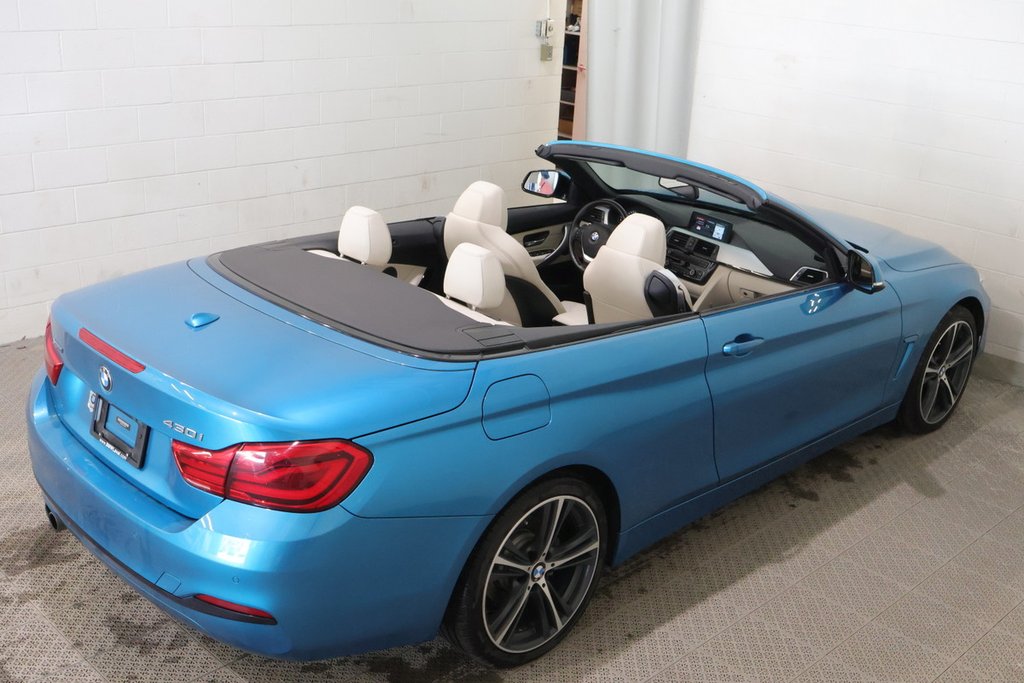2018 BMW Série 4 430i xDRIVE + AWD + CABRIOLET TOIT RIGIDE in Terrebonne, Quebec - 10 - w1024h768px