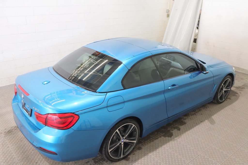 2018 BMW Série 4 430i xDRIVE + AWD + CABRIOLET TOIT RIGIDE in Terrebonne, Quebec - 11 - w1024h768px