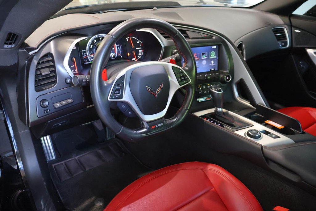 Chevrolet Corvette Z06 1LZ  + V8 6.2L + RWD + TOIT TARGA 2019 à Terrebonne, Québec - 14 - w1024h768px