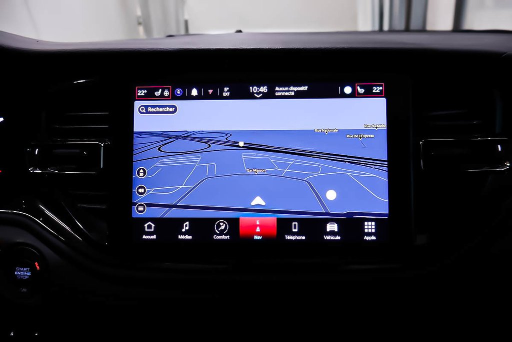 Dodge Durango R/T + AWD + V8 HEMI 5.7L + TOIT OUVRANT 2025 à Terrebonne, Québec - 27 - w1024h768px