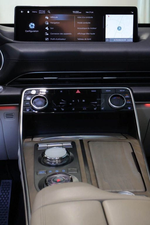 GENESIS GV80 3.5T PRESTIGE + AWD + TOIT OUVRANT 2023 à Terrebonne, Québec - 22 - w1024h768px