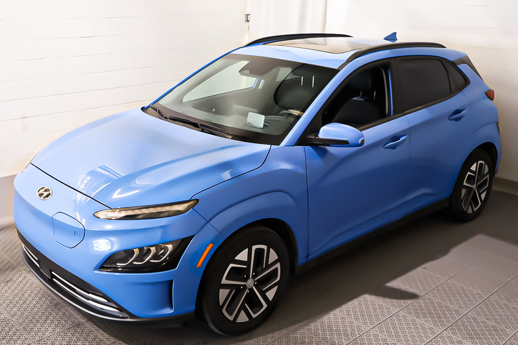 Hyundai KONA ELECTRIC ULTIMATE + FWD + TOIT OUVRANT + CUIR 2022 à Terrebonne, Québec - 3 - w1024h768px