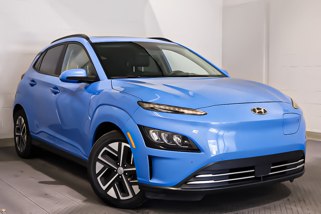 Hyundai KONA ELECTRIC ULTIMATE + FWD + TOIT OUVRANT + CUIR 2022 à Terrebonne, Québec - 1 - w1024h768px