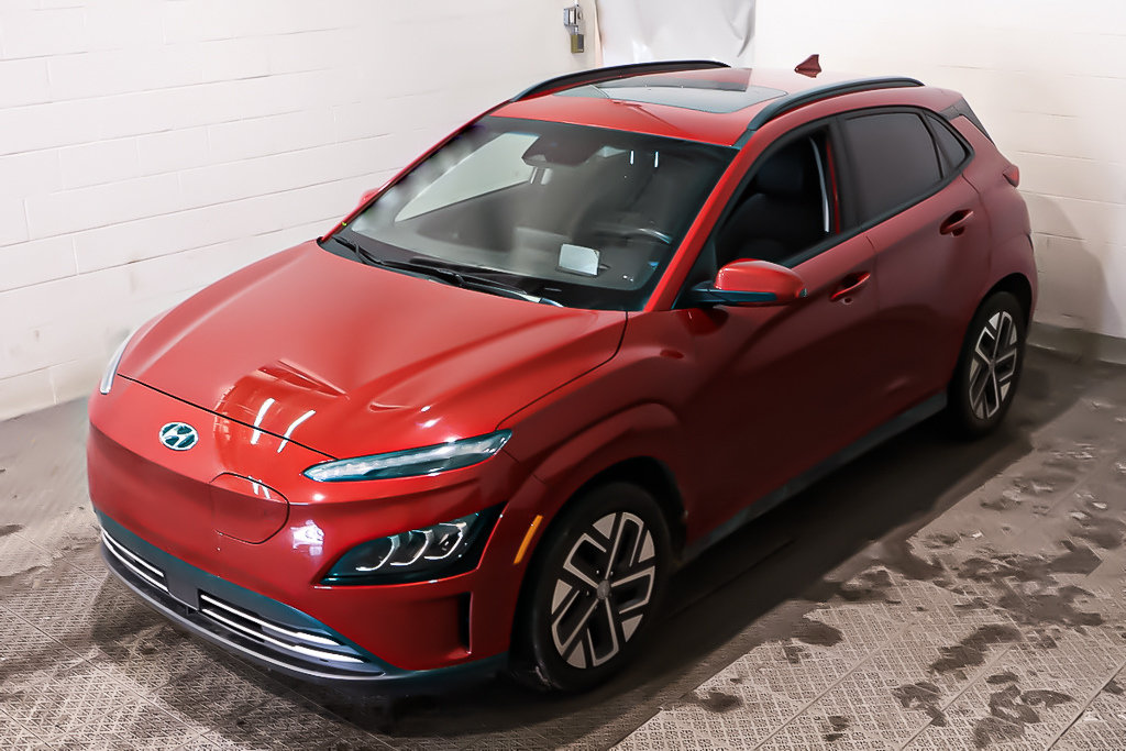 Hyundai KONA ELECTRIC ULTIMATE + T/A + TOIT OUVRANT + CUIR + GPS 2022 à Terrebonne, Québec - 3 - w1024h768px