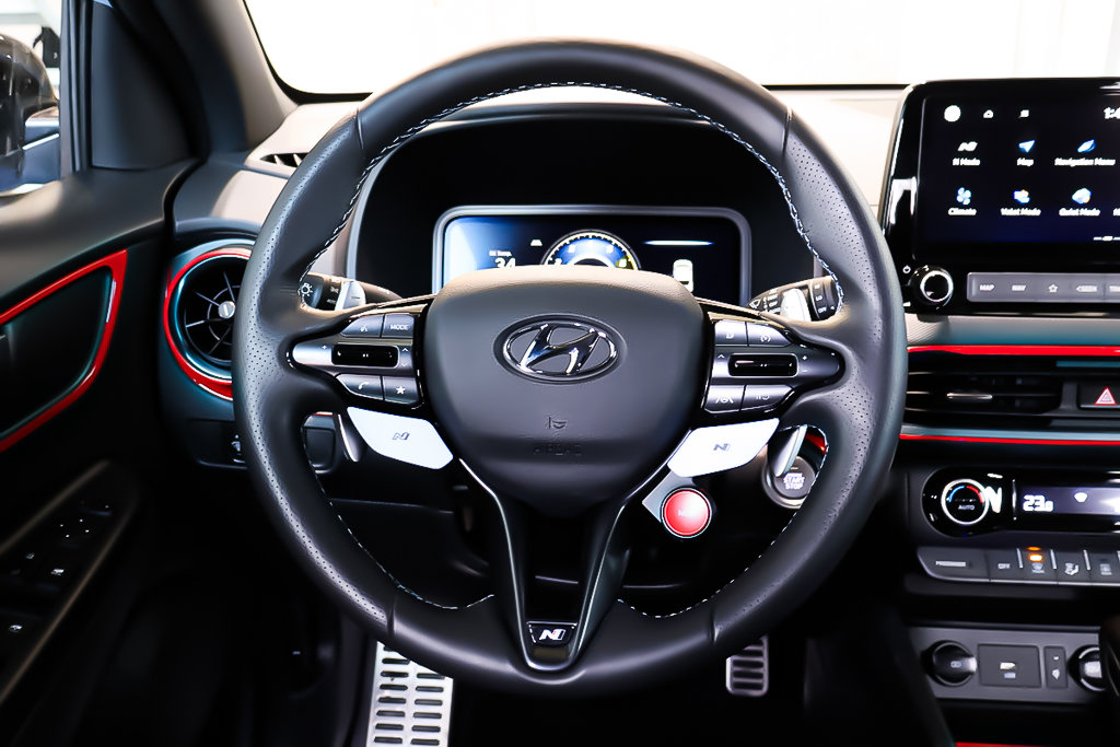 2023 Hyundai Kona N TA + CUIR +NAVIGATION GPS in Terrebonne, Quebec - 14 - w1024h768px