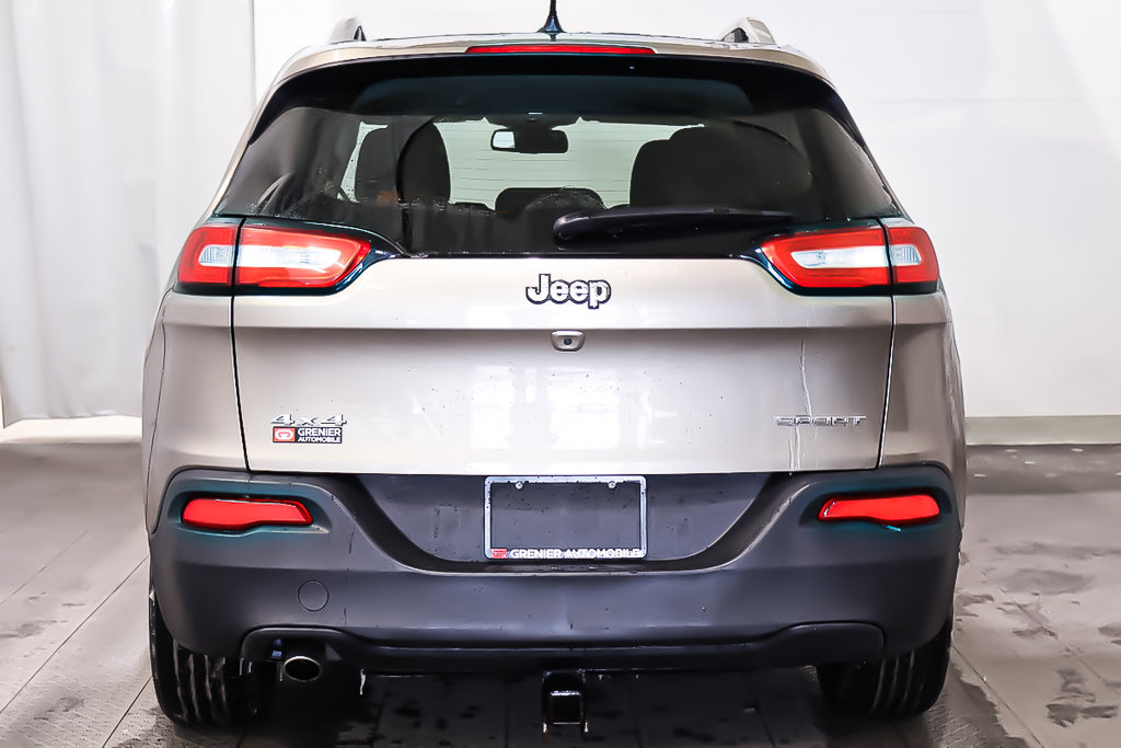 2016 Jeep Cherokee SPORT + 4X4 + DEMARREUR + CAMERA DE RECUL in Terrebonne, Quebec - 6 - w1024h768px