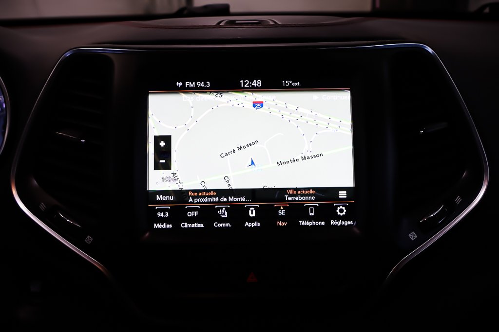 Jeep Cherokee TRAILHAWK + 4X4 + V6 3.2L 2022 à Terrebonne, Québec - 22 - w1024h768px