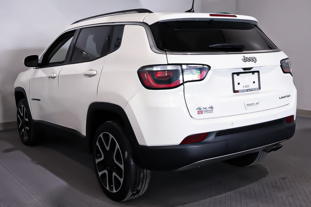 2018 Jeep Compass LIMITED + 4X4 + TOIT OUVRANT PANO + CUIR in Terrebonne, Quebec - 5 - w1024h768px
