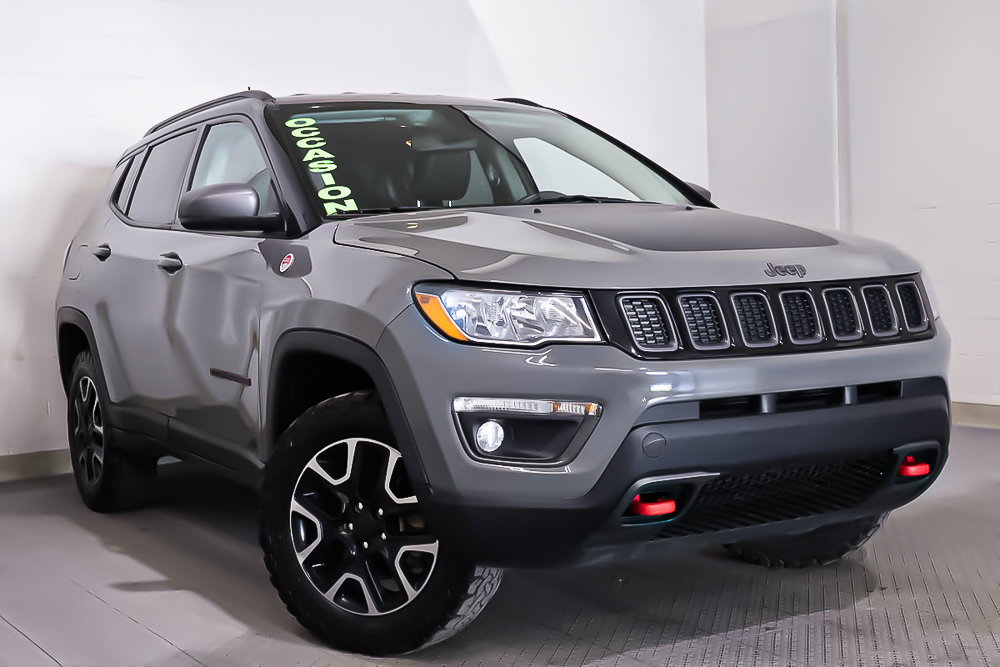 2019 Jeep Compass TRAILHAWK + 4X4 + BLACK ROOF + CUIR in Terrebonne, Quebec - 1 - w1024h768px