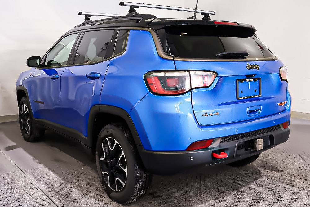 2021 Jeep Compass TRAILHAWK + 4X4 + BLACK ROOF + BAS KILO in Terrebonne, Quebec - 5 - w1024h768px