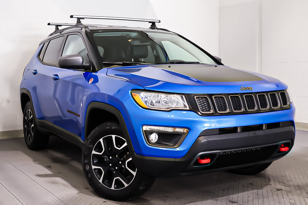 2021 Jeep Compass TRAILHAWK + 4X4 + BLACK ROOF + BAS KILO in Terrebonne, Quebec - 1 - w1024h768px