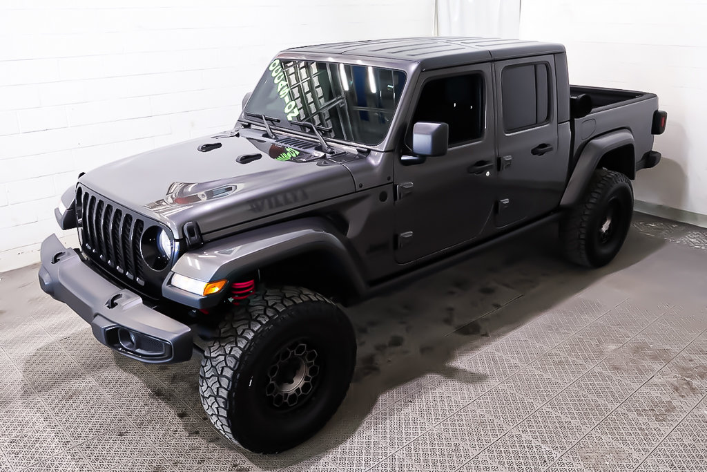 Jeep Gladiator WILLYS + 4X4 + V6 3.6L 2021 à Terrebonne, Québec - 3 - w1024h768px
