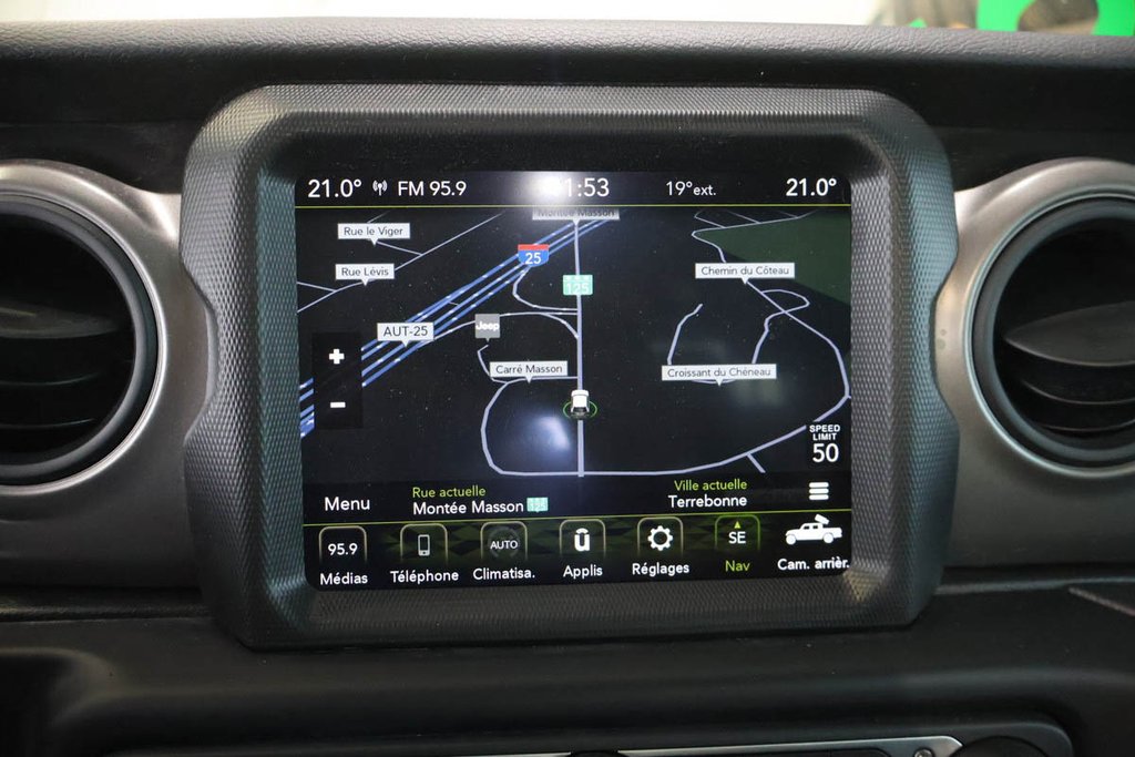 Jeep GLADIATOR SPORT S + 4X4 + TOIT RIGIDE 2023 à Terrebonne, Québec - 22 - w1024h768px