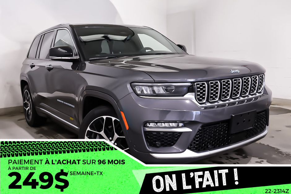 2022 Jeep Grand Cherokee 4xe Summit Reserve in Terrebonne, Quebec - 1 - w1024h768px