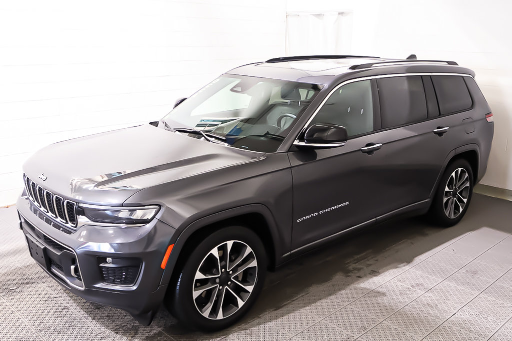 Jeep Grand Cherokee L OVERLAND + 4X4 + V8 + CUIR + TOIT OUVRANT PANO 2022 à Terrebonne, Québec - 3 - w1024h768px